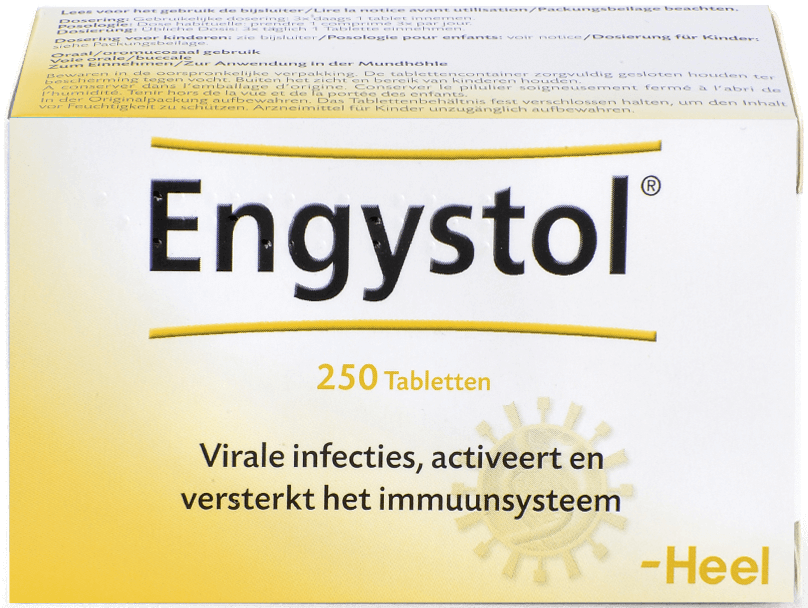 Verpakking Engystol 250 tabletten